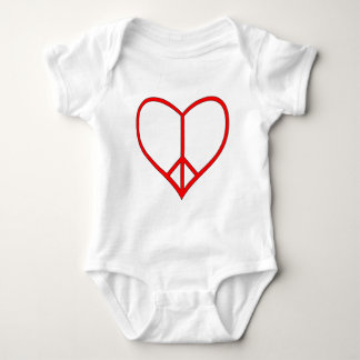 Peace Heart Romper