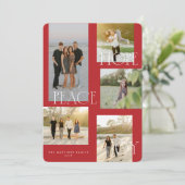 Peace Hope Joy Christmas Kaart (Staand voorkant)