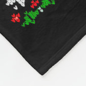 Peace I Come In Peace Couple Matching Ugly Christm Fleece Deken (Hoek)