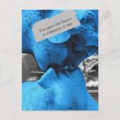 Peace in a Lifetime of War Collage Briefkaart (Voorkant)