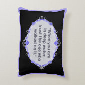 Peace in deep waters accent kussen (Achterkant (Verticaal))