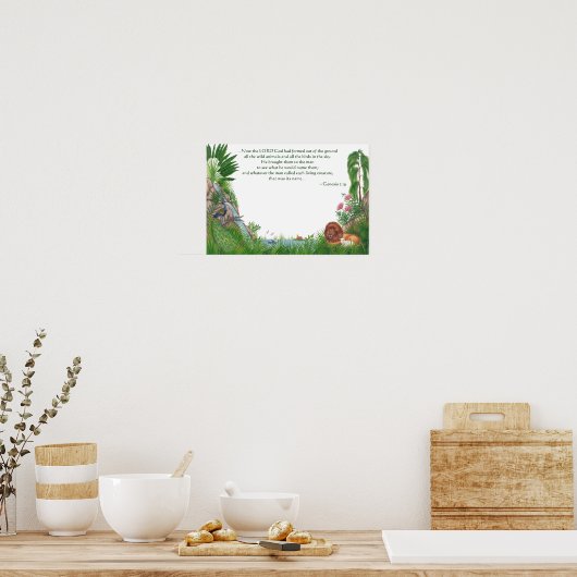 Peace in Eden ~ Poster (Cuisine)