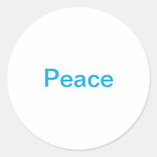 Peace Jeff Hankamer Artjunkhaus Loving Splash-Art Ronde Sticker