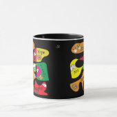 Peace Joy Love Inspirational Quote Coffee Mug (Centre)