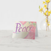 Peace Kaart (Gele Bloem)