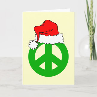 Peace Kerstfeest Feestdagen Kaart