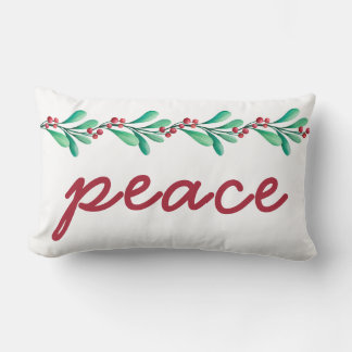 Peace Kerstfeest Kussen