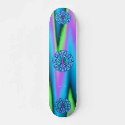 Peace ~ Leaf Skateboard Deck (Voorkant)