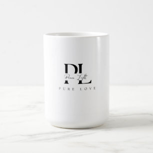 “Peace Light – Pure Love Logo Koffiemok