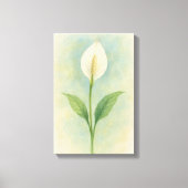 Peace Lily Canvas Afdruk (Voorkant)