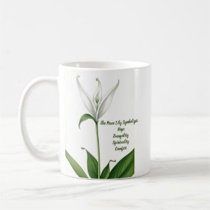 Peace Lily Comfort Spirituele inspiratie Mok