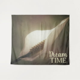 Peace Lily Floral Dream Time Wandkleed