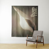 Peace Lily Floral Dream Time Wandkleed (In situ)