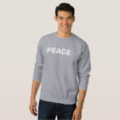 PEACE Logo Gray Trui (Voorkant volledig)