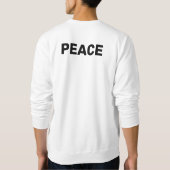 PEACE LOGO TRUI (Achterkant)
