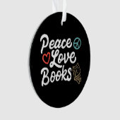 Peace Looks Geeky & Cute Reading (devant)