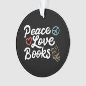 Peace Looks Geeky & Cute Reading (devant)