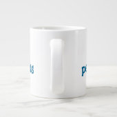 Peace Lotus Art Jumbo Coffee Mug (Dos)