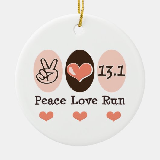 Peace Love 13.1 Ornament (Voorkant)