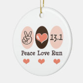 Peace Love 13.1 Ornament (Links)