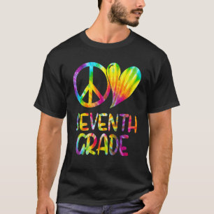 Peace Love 7e Grade Back School 7e Grade T-shirt