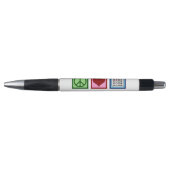 Peace Love Accounting Custom Pen (Voorkant)