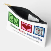 Peace Love Accounting Kantoor Etui (Open)