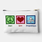 Peace Love Acupunction Cute Acupuncturist Etui (Achterkant)