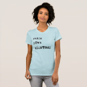 Peace Love Alcatraz T-shirt (Voorkant volledig)