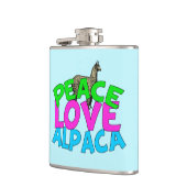 Peace Love Alpacas Heupfles (Links)