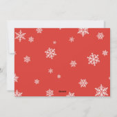 Peace, Love and Joy Collage Carte photo de vacance (Dos)