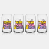 Peace, Love, And Music Glasses (Recto)