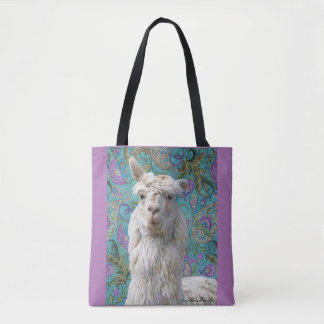 Peace, Love and Paisleys Canvas tas
