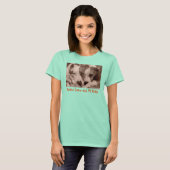 Peace Love and Pit Bulls T-shirt (Voorkant volledig)