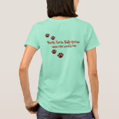 Peace Love and Pit Bulls T-shirt (Achterkant)