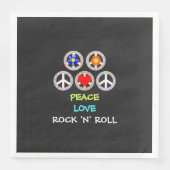 Peace, Love and Rock 'n' Roll, Servet (Voorkant)