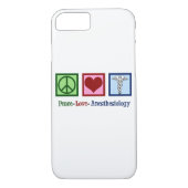 Peace Love Anesthesiology Case-Mate iPhone Case (Achterkant)