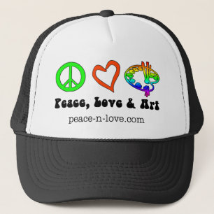 Peace, Love & Art Signs Pet