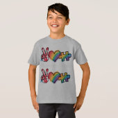 Peace.Love.Autism T-Shirt (Devant entier)