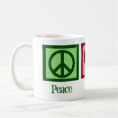 Peace Love Baby Boy Koffiemok (Links)