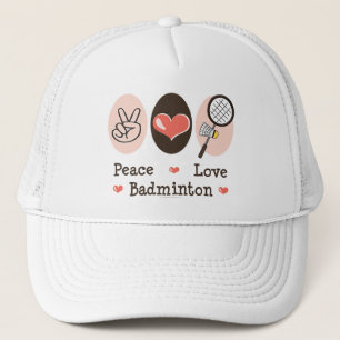 Peace Love Badminton Pet