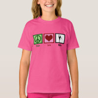 Peace Love Ballet Roze Meisjes