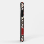 Peace Love Baseball Case-Mate iPhone Case (Achterkant/rechts)