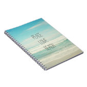Peace Love Beach Notitieboek (Rechterzijde)