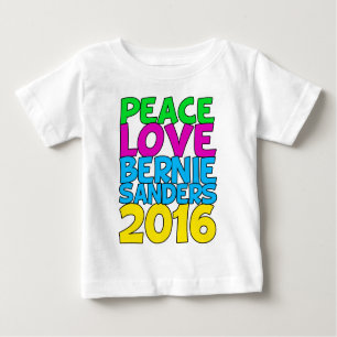 Peace Love Bernie Sanders 2016