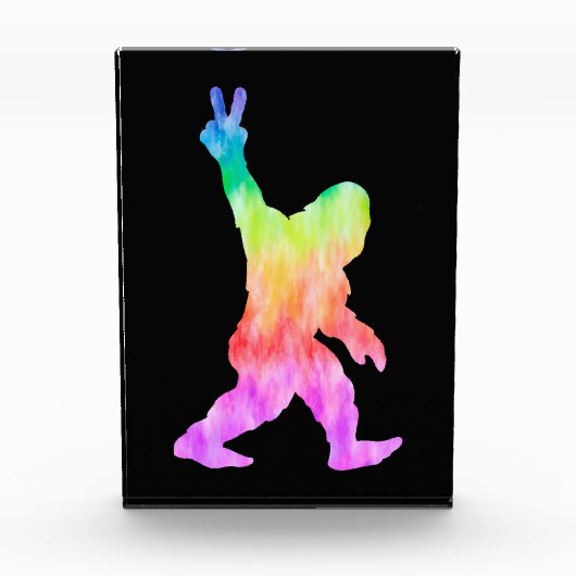 Peace Love Bigfoot Fotoblokken (Voorkant)