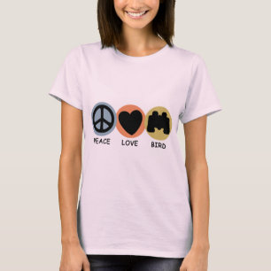 Peace Love Bird T-shirt