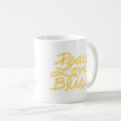 Peace Love Bliss Mug (Devant droit)