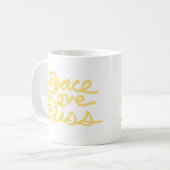 Peace Love Bliss Mug (Devant gauche)