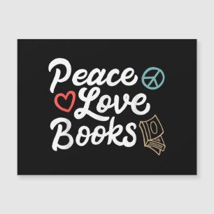 Peace Love Books Geeky & Cute Reading